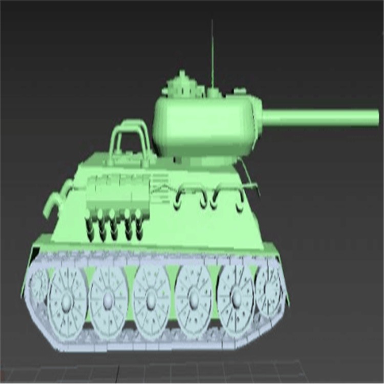 涪陵充气军用坦克模型
